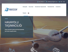 Tablet Screenshot of neptunlogistics.com